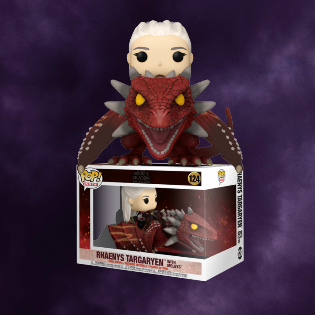 Game of Thrones: House of the Dragon – Rhaenys Targaryen with Meleys Funko Pop! #124