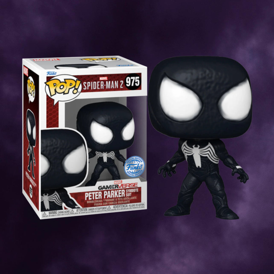 Marvel's Spider-Man 2 – Peter Parker in Symbiote Suit Exclusive Funko Pop! #975