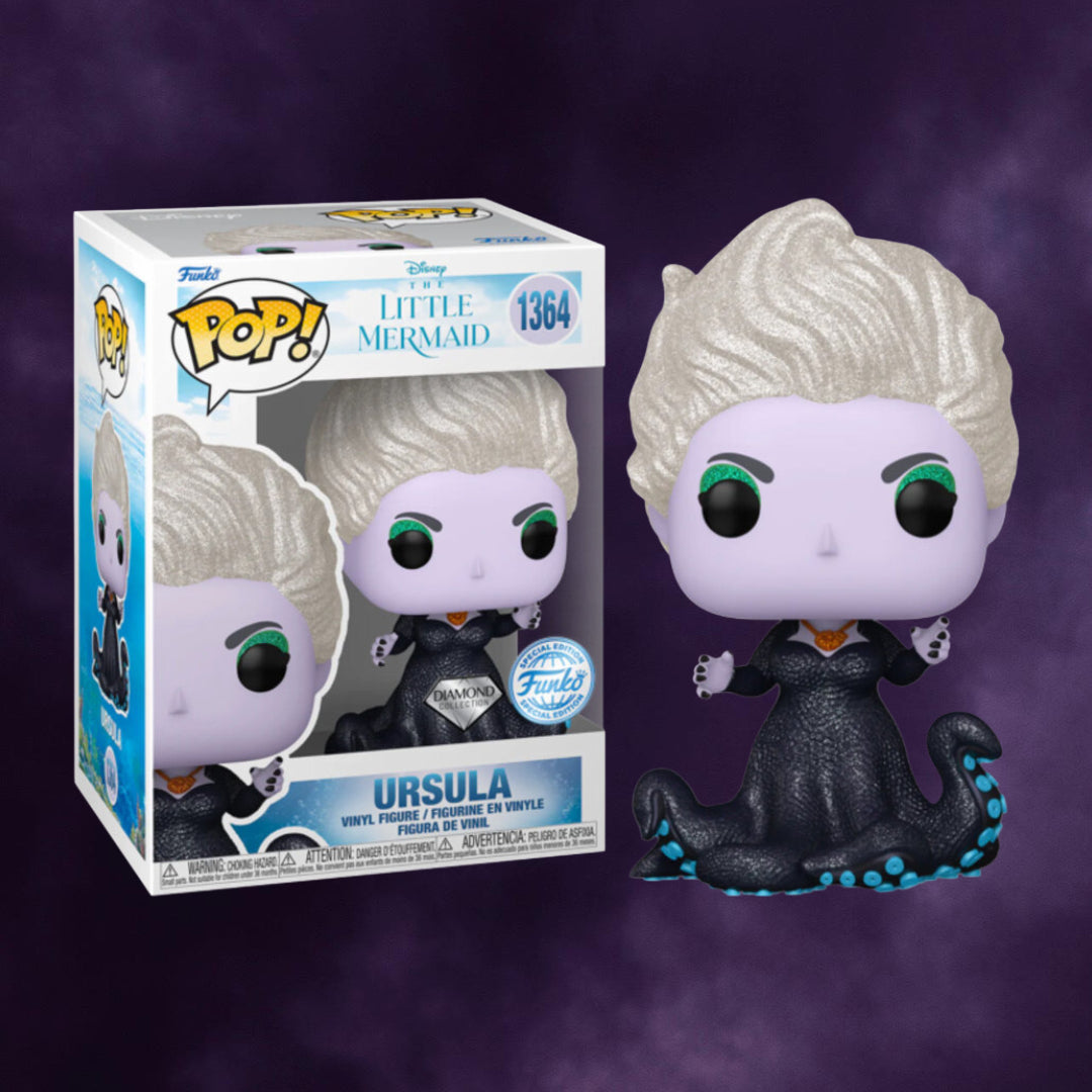 The Little Mermaid (2023) - Ursula Diamond Glitter Funko Pop! #1364