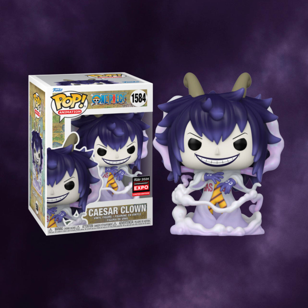 One Piece - Caesar Clown (2024 Entertainment Expo Convention Exclusive) Funko Pop! Limited Edition #1584