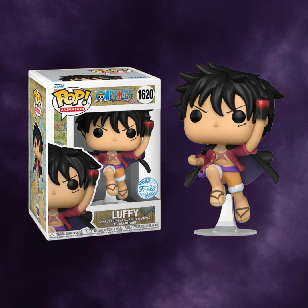 One Piece - Luffy Uppercut US Exclusive Metallic Funko Pop! #1620