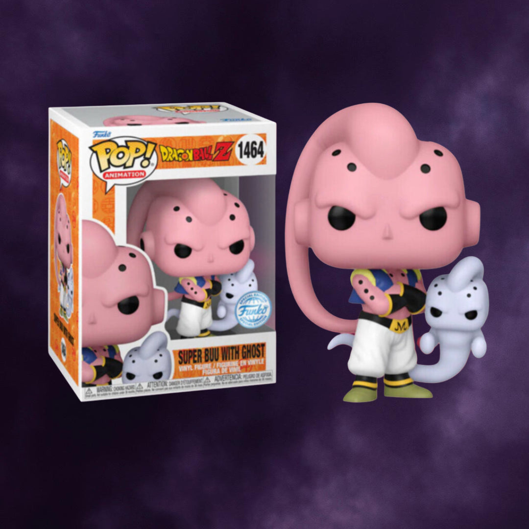 Dragon Ball Z – Super Buu with Ghost (Exclusive) Funko Pop! #1464