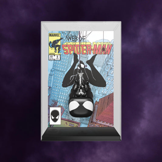 Marvel Black Suit Spider-Man Web of Spider-Man #08 Pop! Comic Covers #71