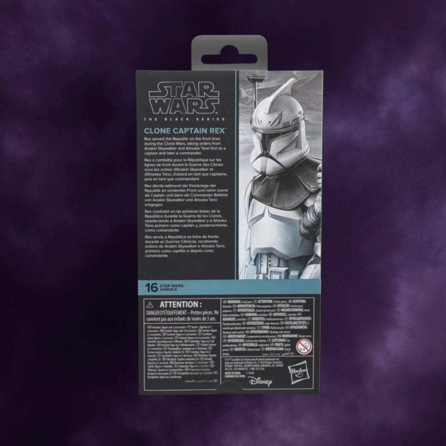 Star Wars: Ahsoka - Clone Captain Rex Black Series 6" Scale Action Figure