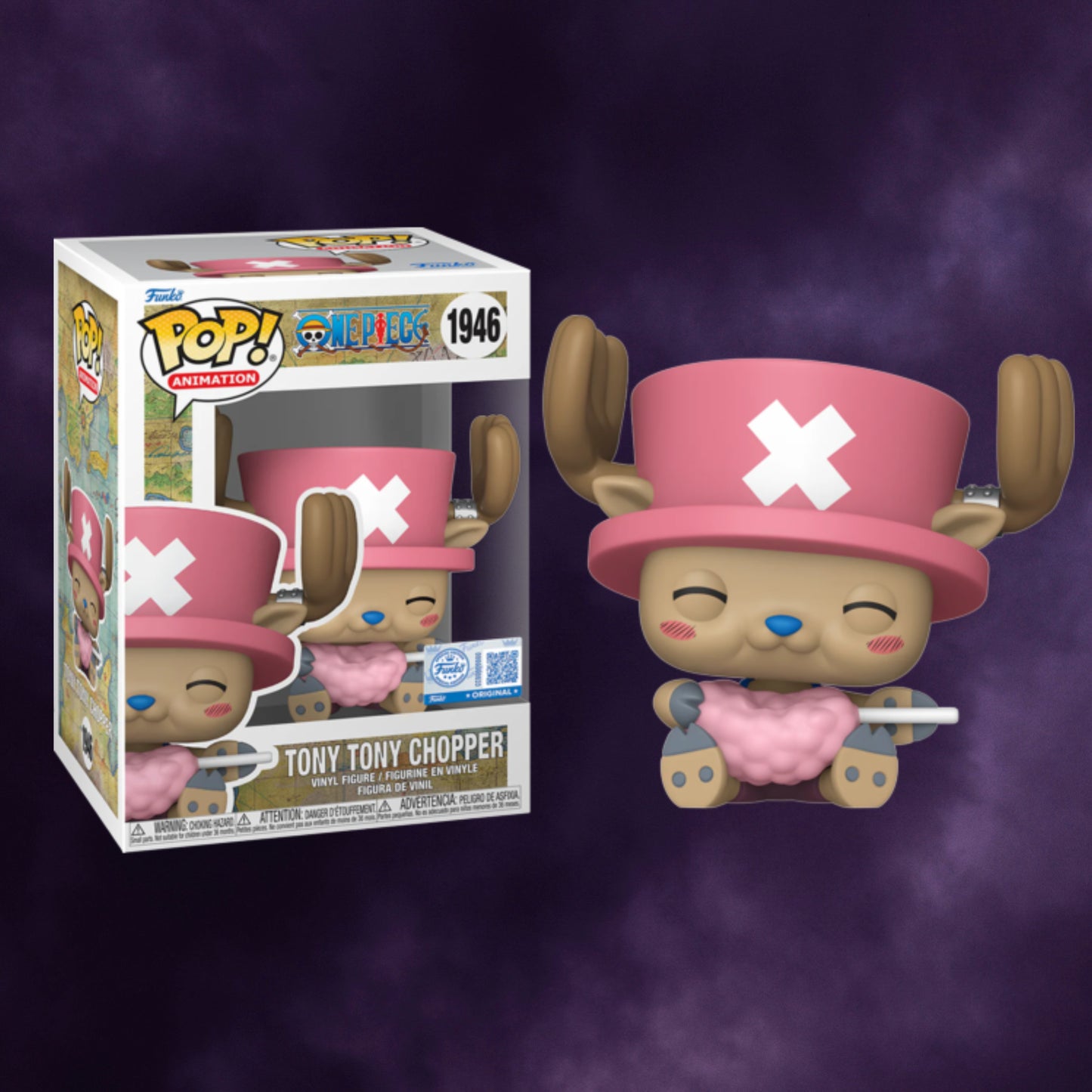 One Piece – Tony Tony Chopper with Cotton Candy Exclusive Funko Pop! #1946