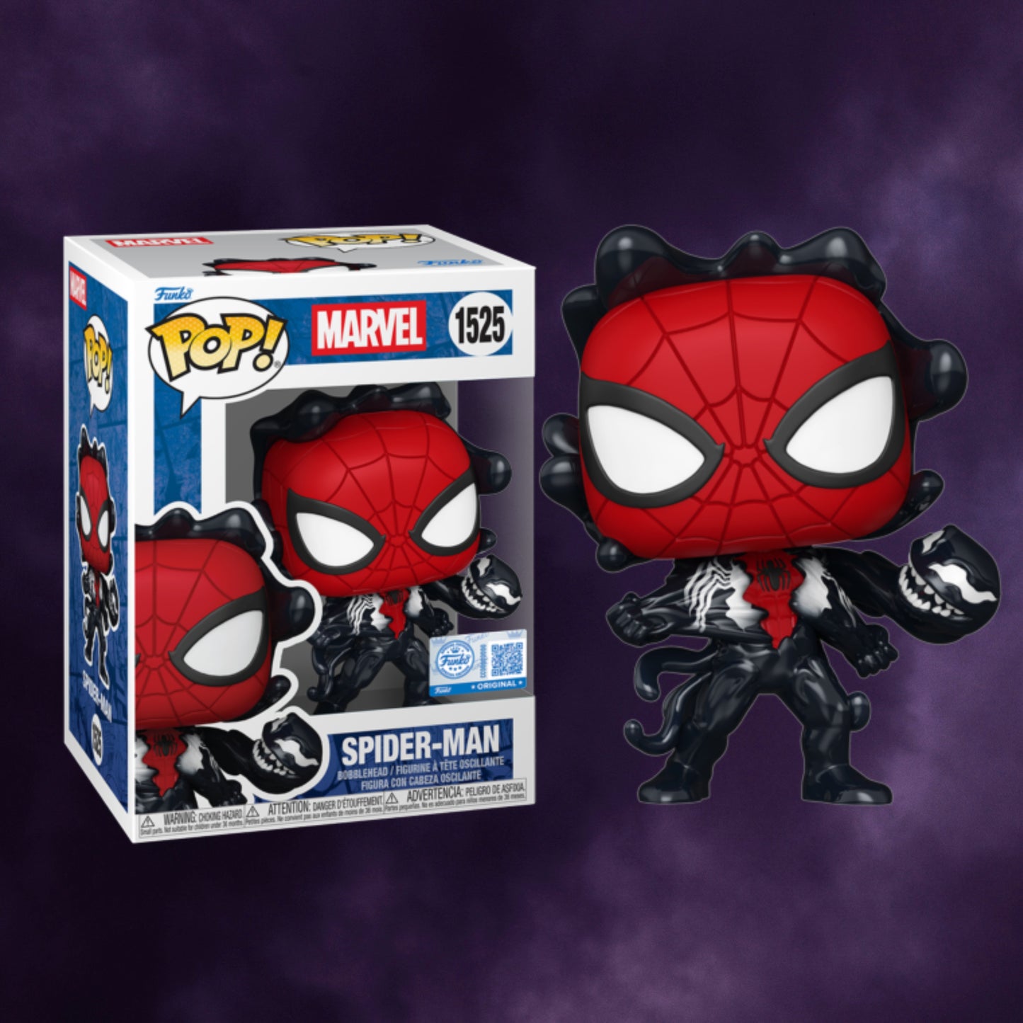 Marvel Comics – Spider-Man (Symbiote) Exclusive Funko Pop! #1525