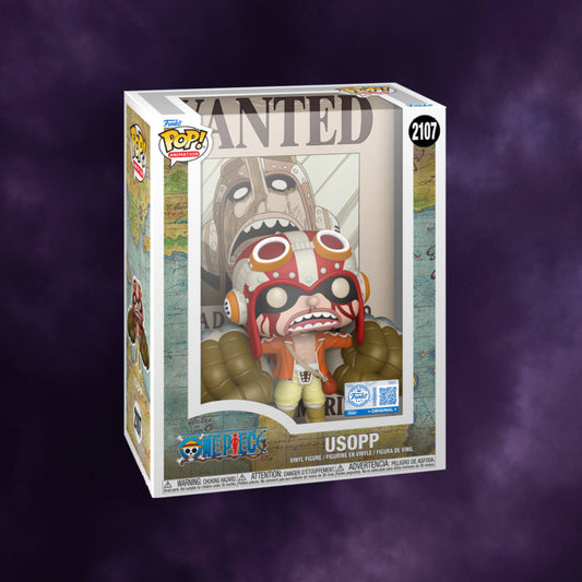 One Piece – God Usopp Wanted Poster Pop! Cover #2107 (Exclusive)
