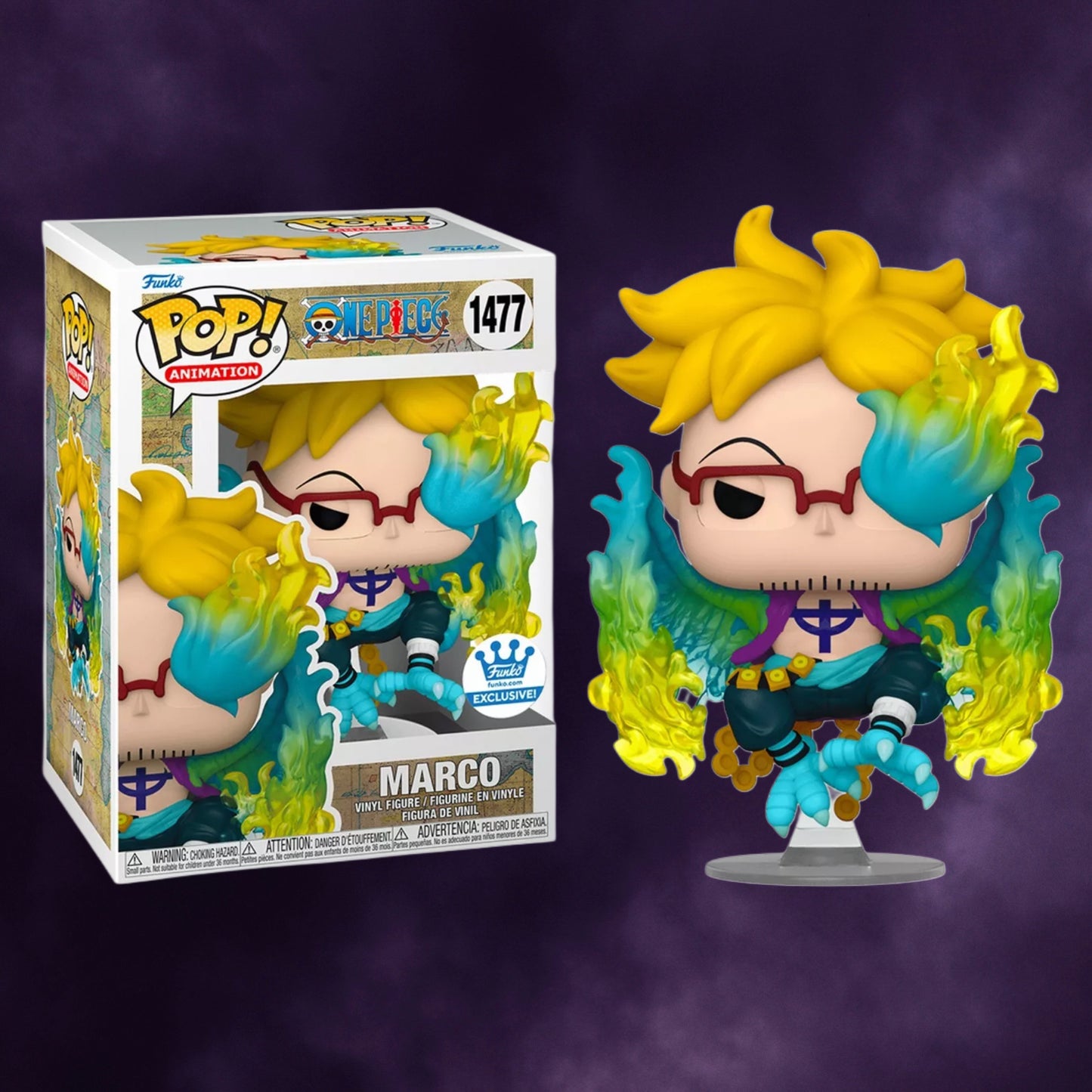 One Piece – Marco Funko Pop! #1477 (Funko Shop Exclusive)