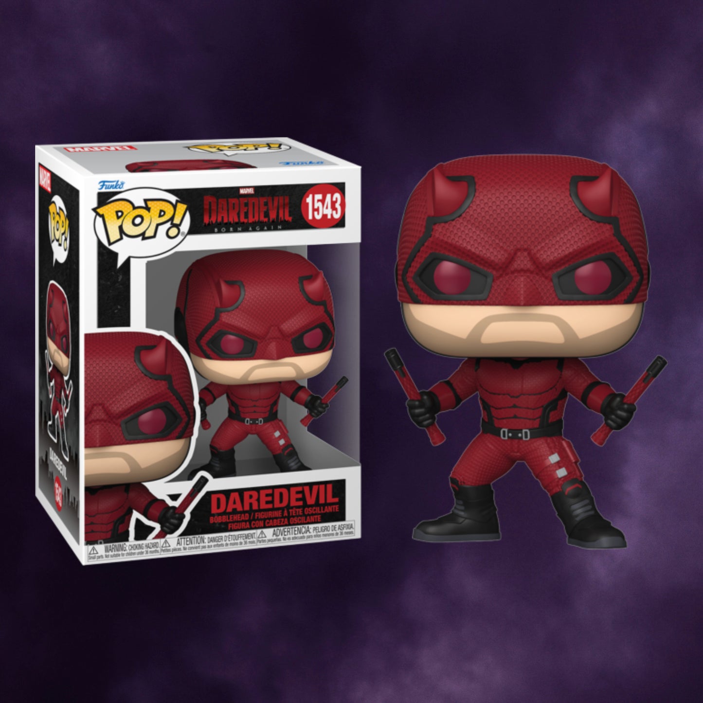 Marvel Daredevil: Born Again – Daredevil Funko Pop! #1543
