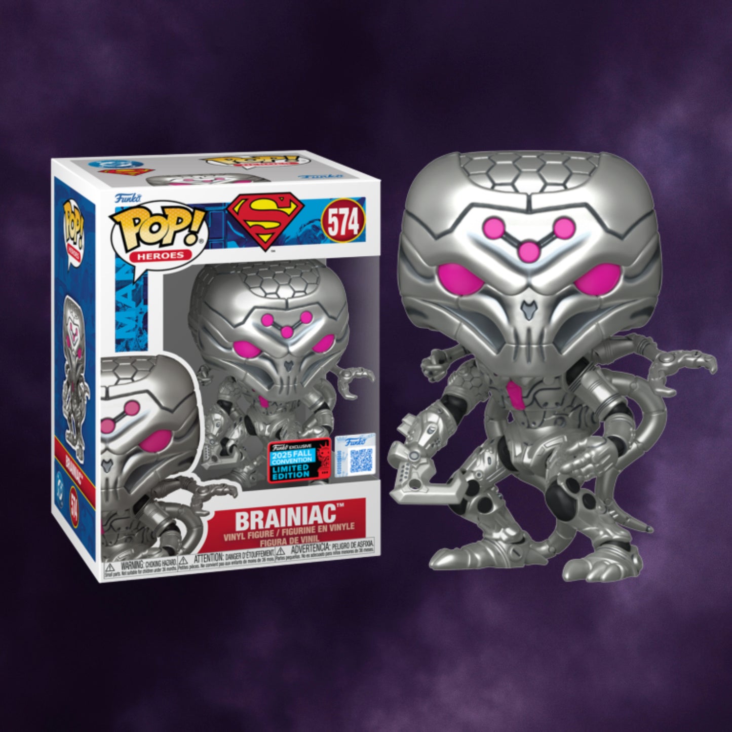 Superman - Brainiac Funko Pop! Vinyl Figure #574 (2025 Fall Convention Exclusive)