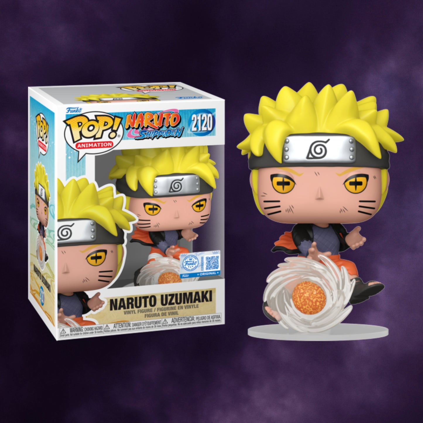Naruto: Shippuden – Naruto Uzumaki (Lava Release Rasenshuriken) Pop! (Special Edition)