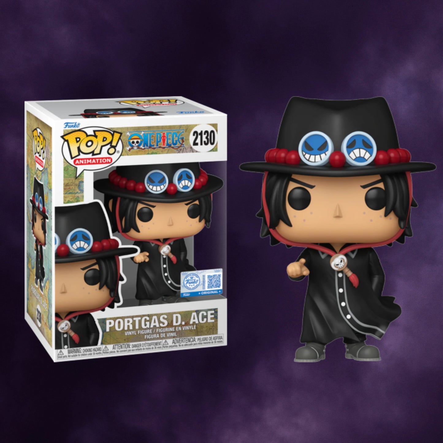 One Piece – Portgas D. Ace (Introduction) Funko Pop! Exclusive #2130