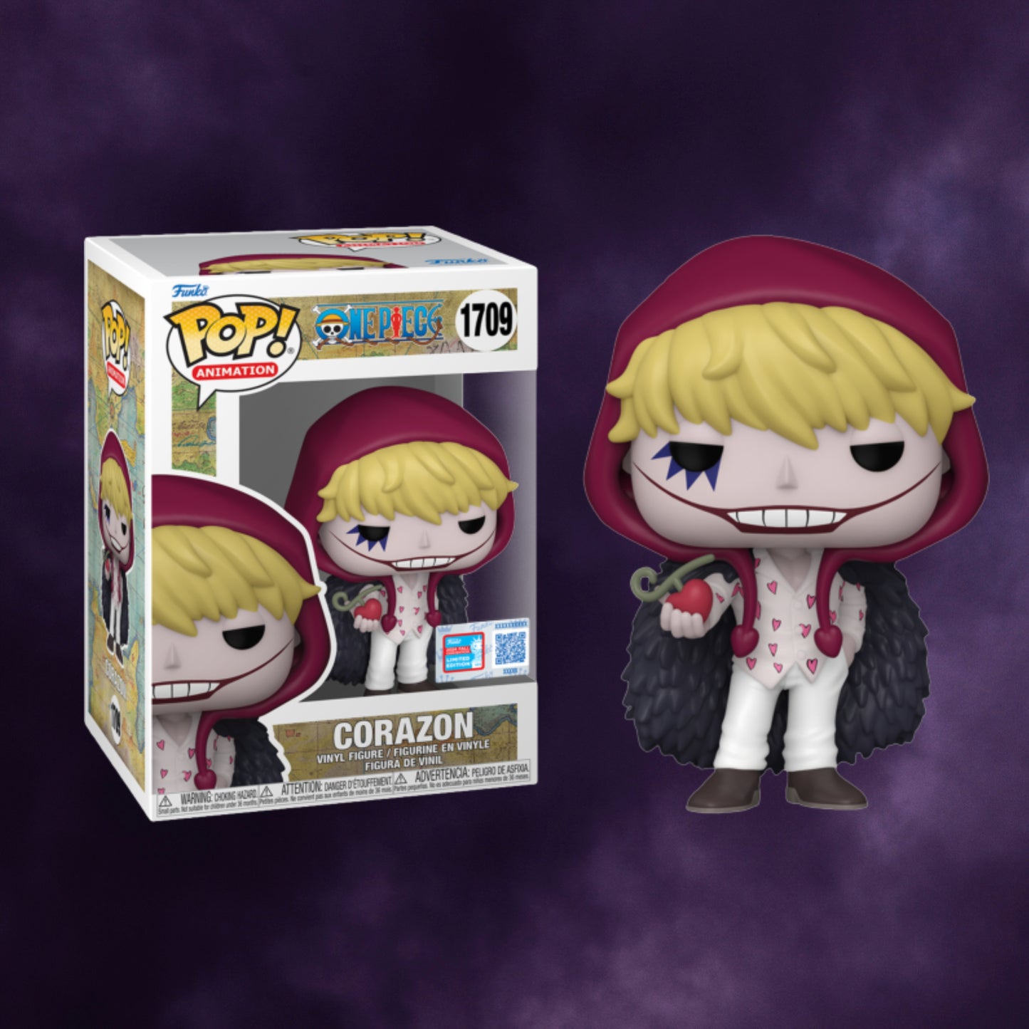 Funko Pop! Animation: One Piece – Corazon 1709 (2024 Fall Convention Exclusive)