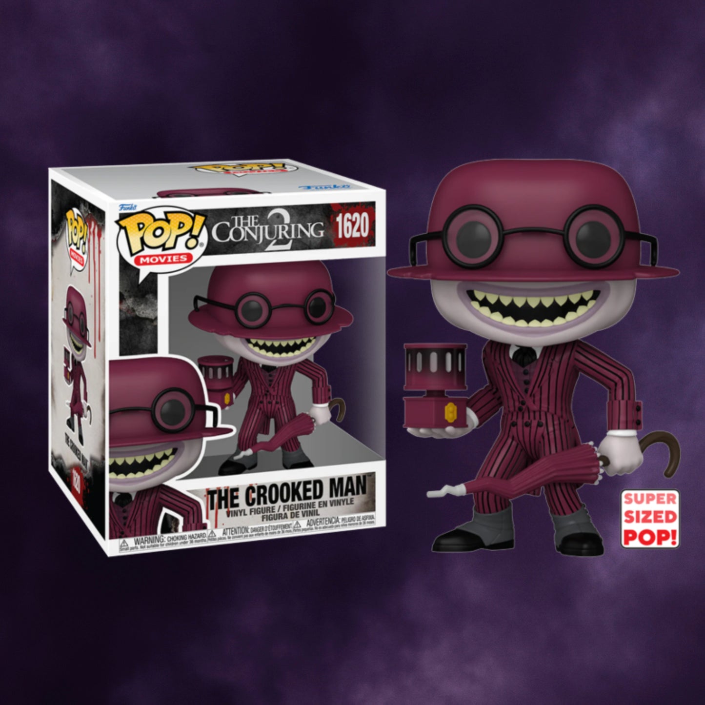 Funko Pop! Movies: The Conjuring – The Crooked Man 1620 6” Super Sized