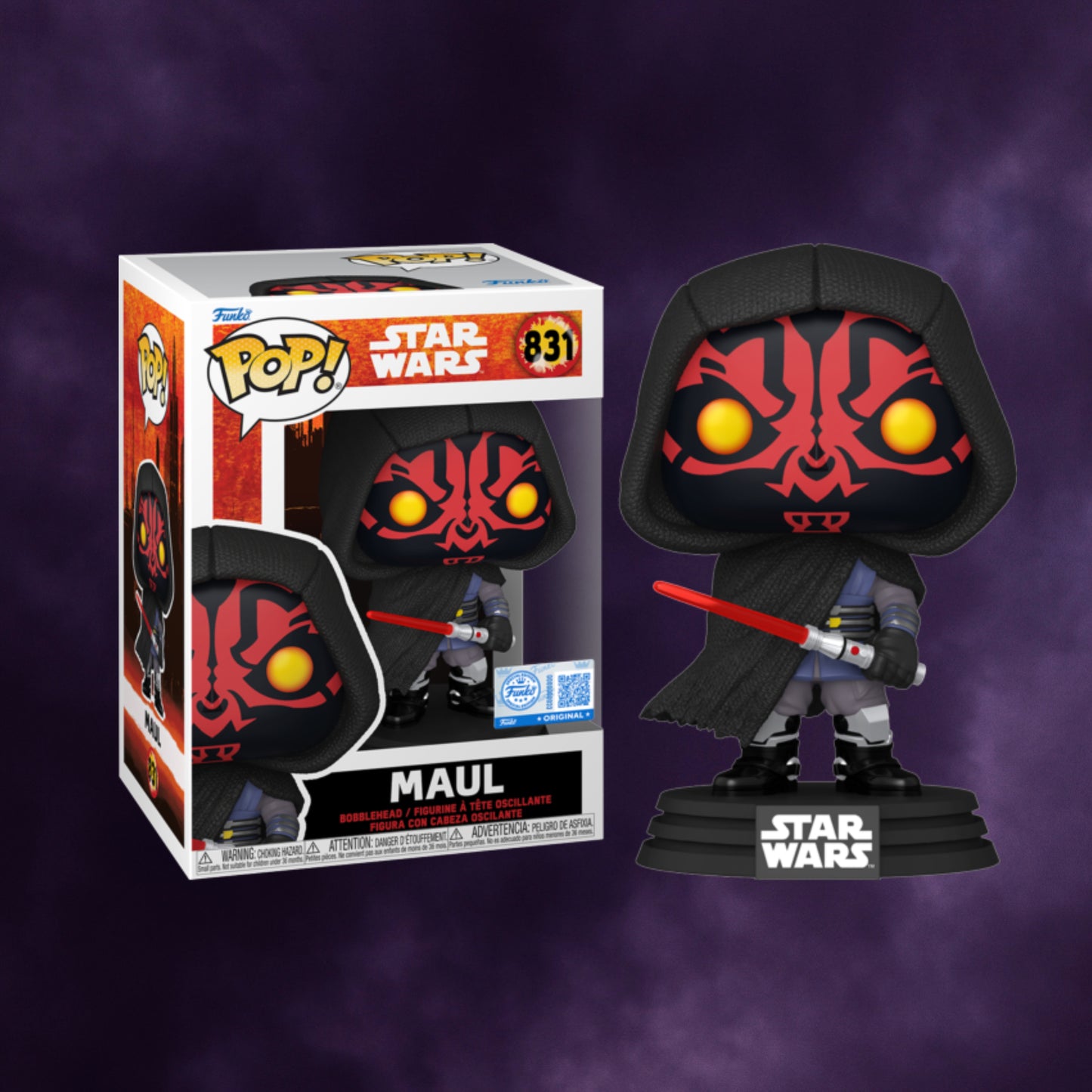 Funko Pop! Star Wars Maul #831 Special Edition