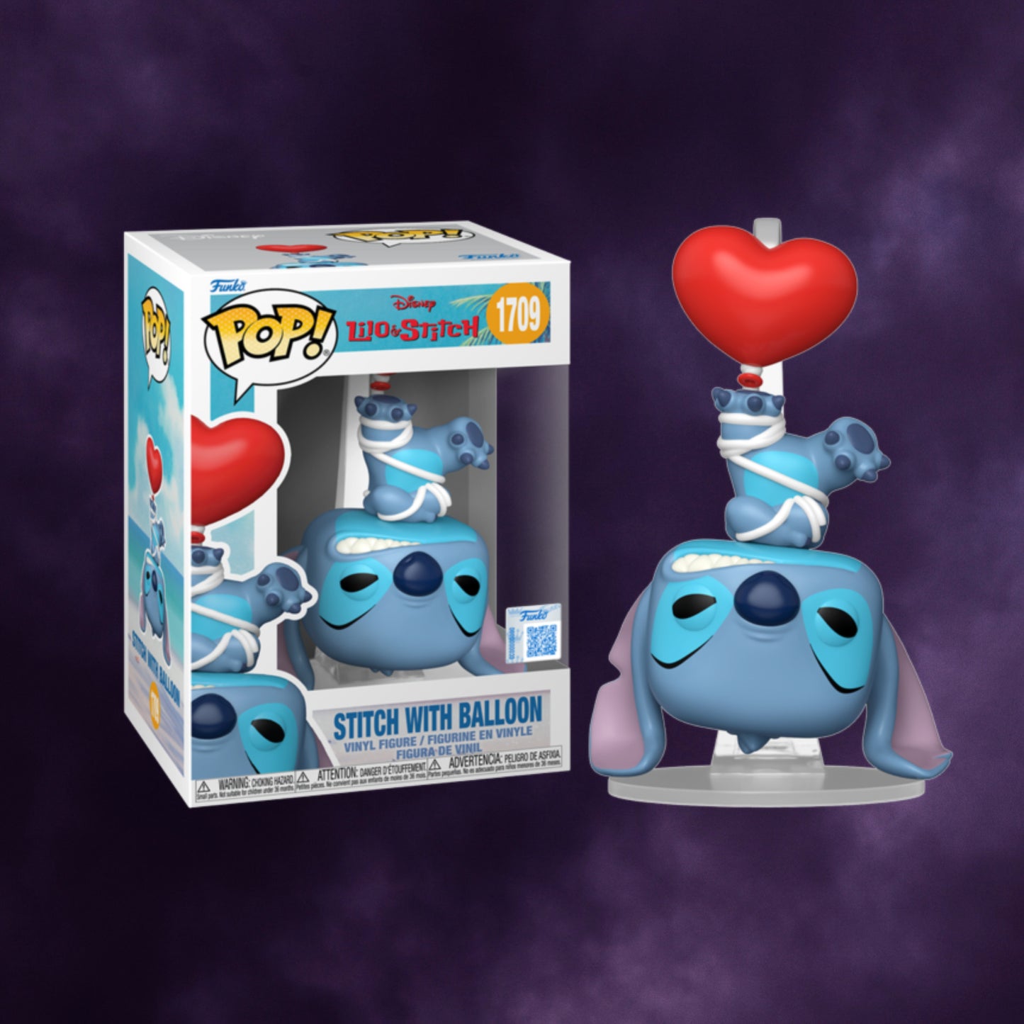 Funko Pop! Disney Lilo & Stitch Stitch with Balloon #1709 Special Edition