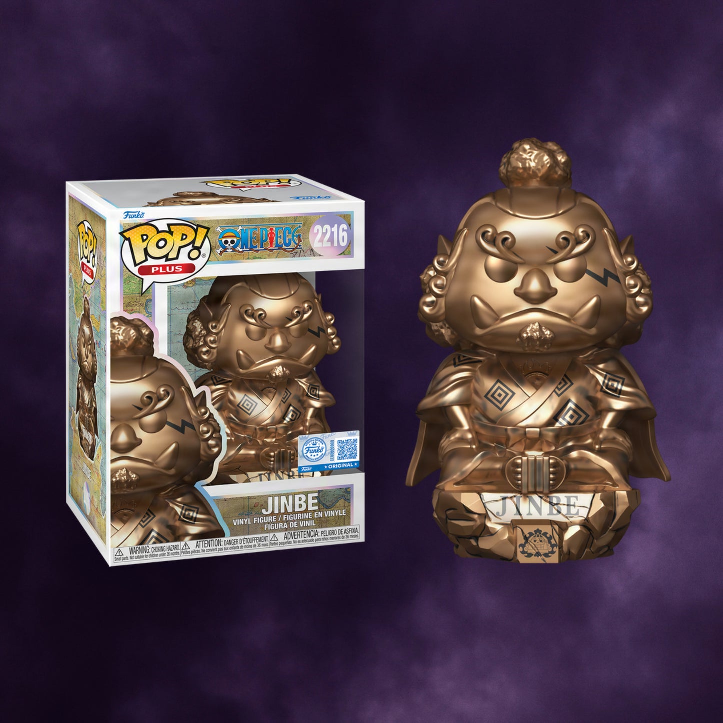 One Piece Pop! Plus Jinbe Bronze Statue #2216