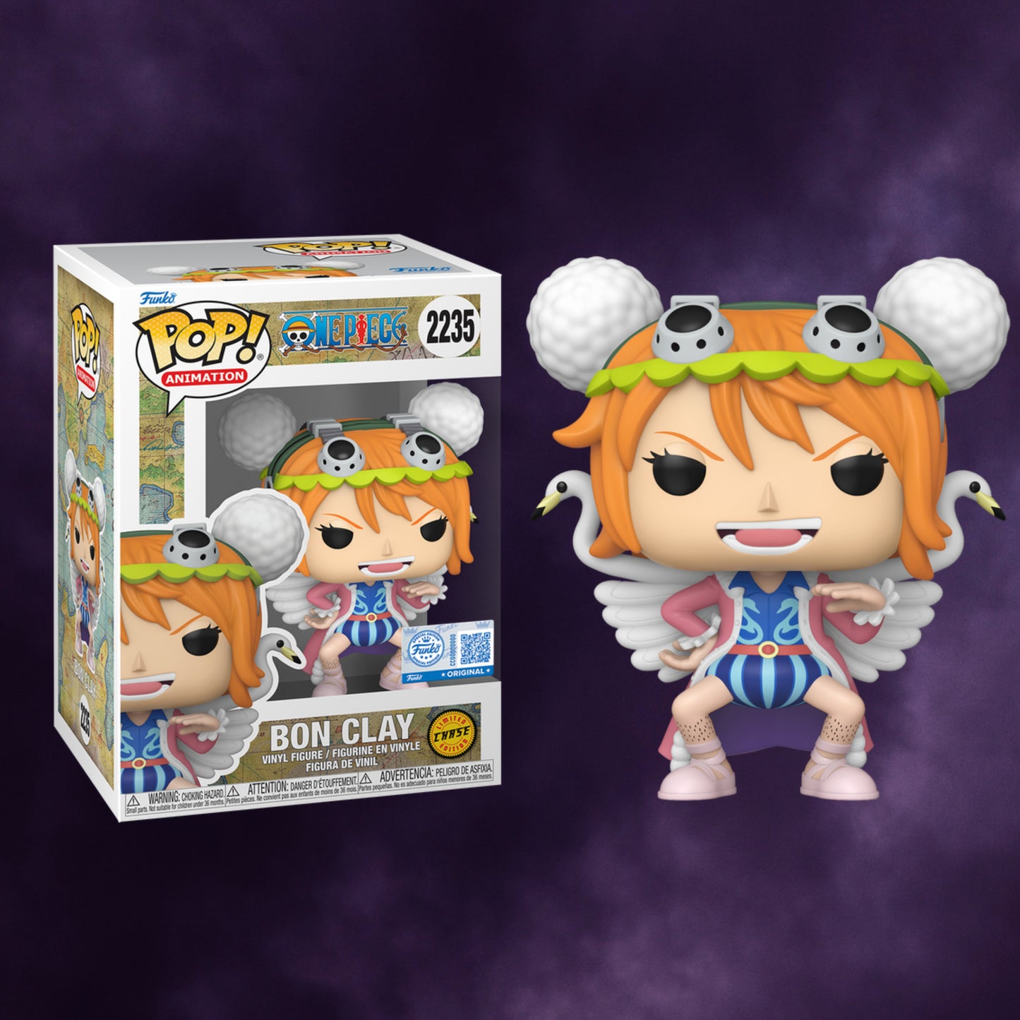 Funko Pop! Animation: One Piece – Bon Clay Limited Chase Edition #2235