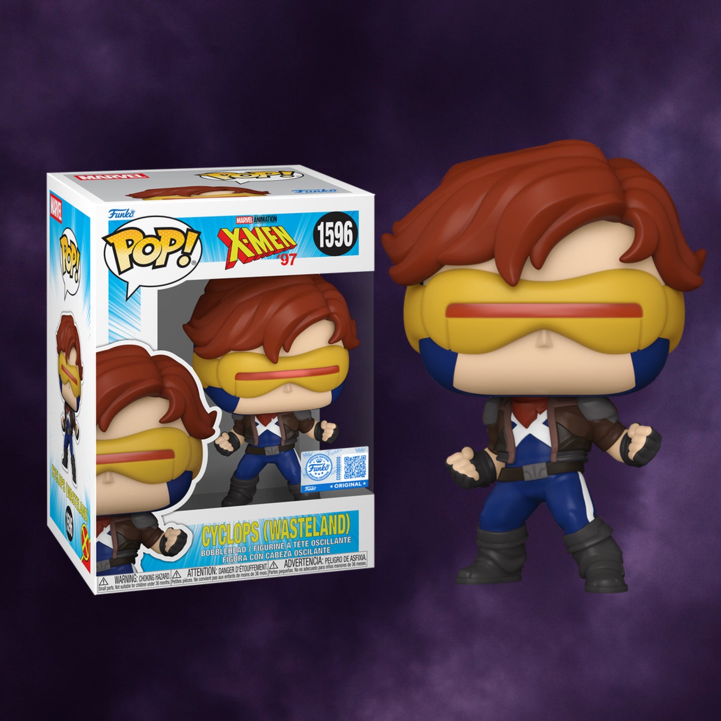 Funko Pop! Marvel Animation: X-Men ’97 – Cyclops (Wasteland) Exclusive #1596