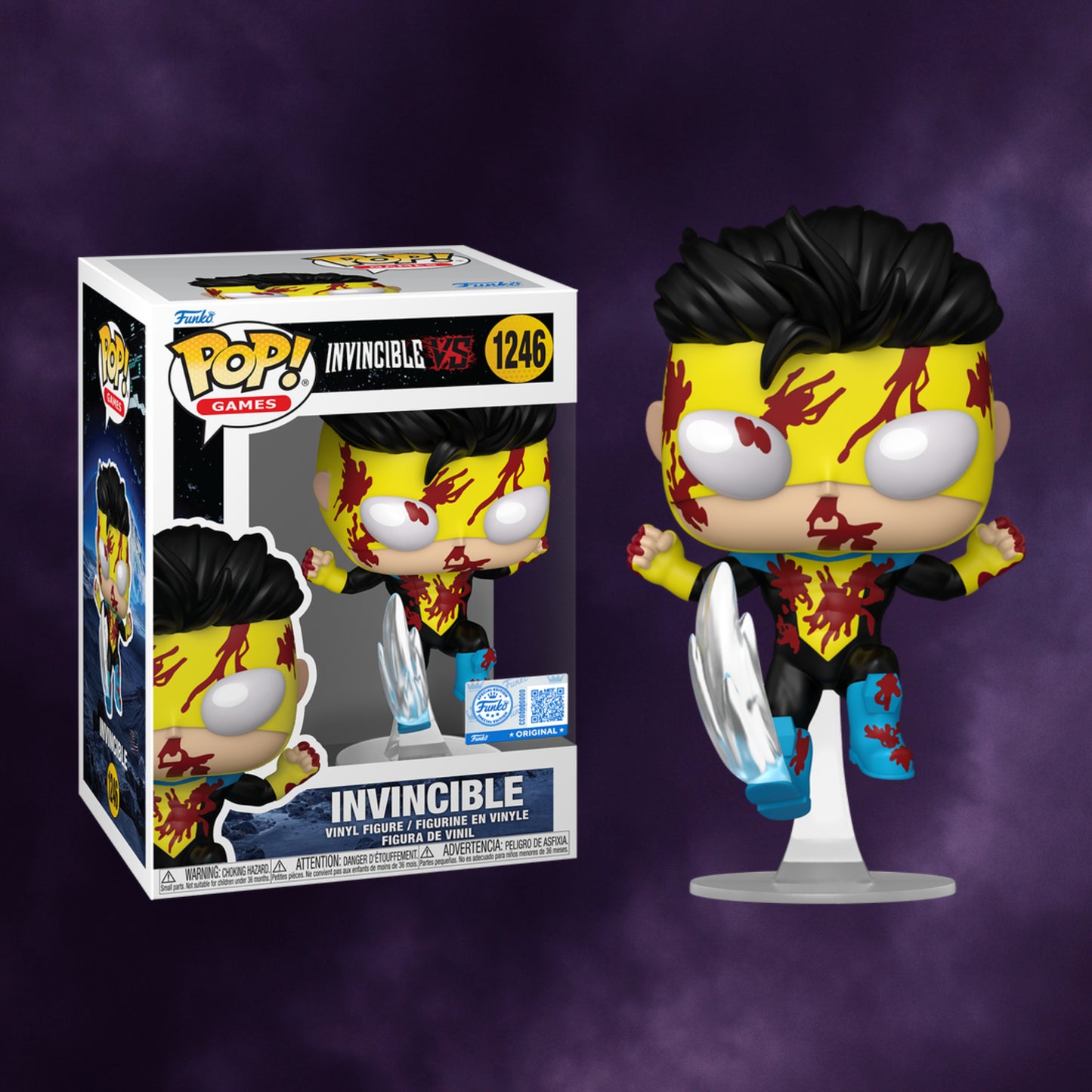 Funko Pop! Games: Invincible VS – Invincible Bloody Exclusive #1246