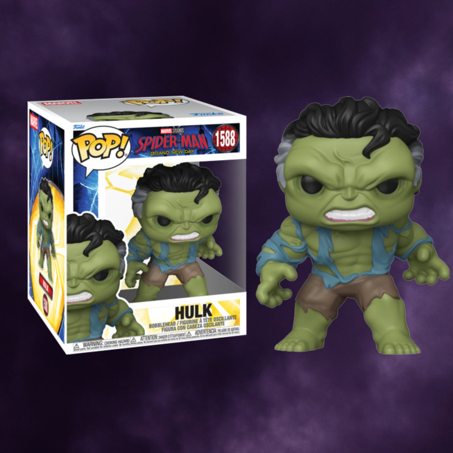 Funko Pop! Marvel Spider-Man: Brand New Day – Hulk #1588