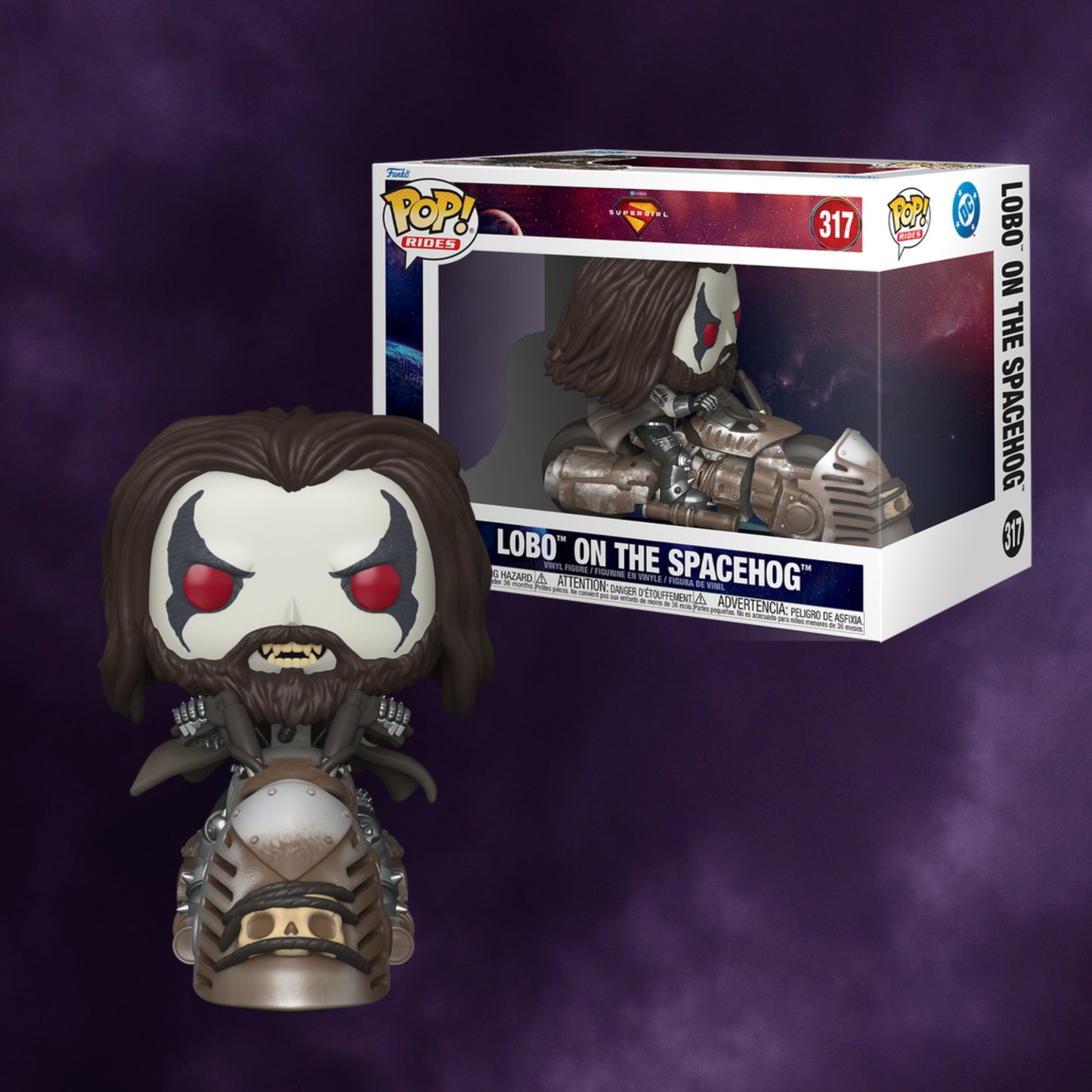 Funko Pop! Rides – Lobo on the Spacehog #317