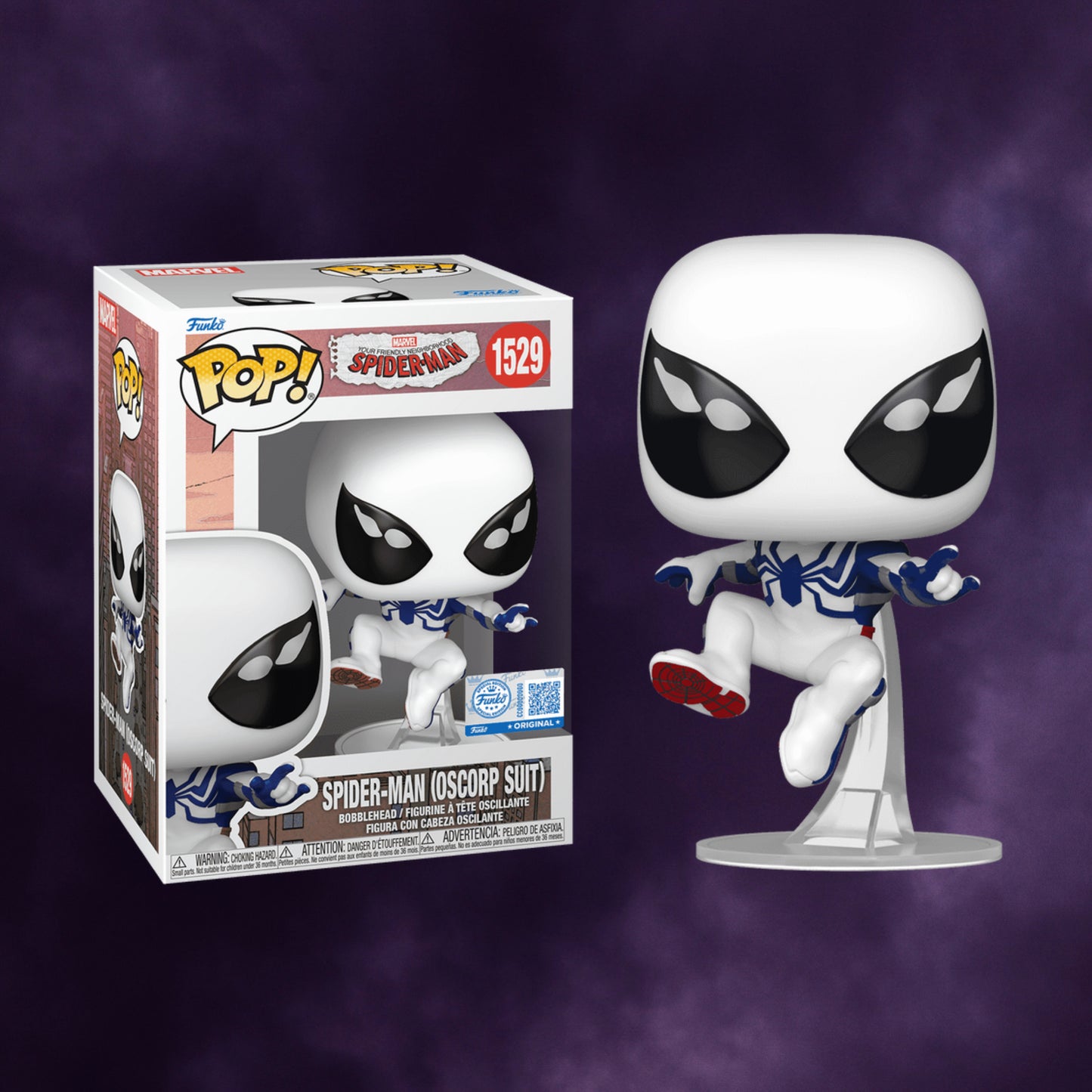 Funko Pop! Marvel: Spider-Man (Oscorp Suit) Exclusive #1529