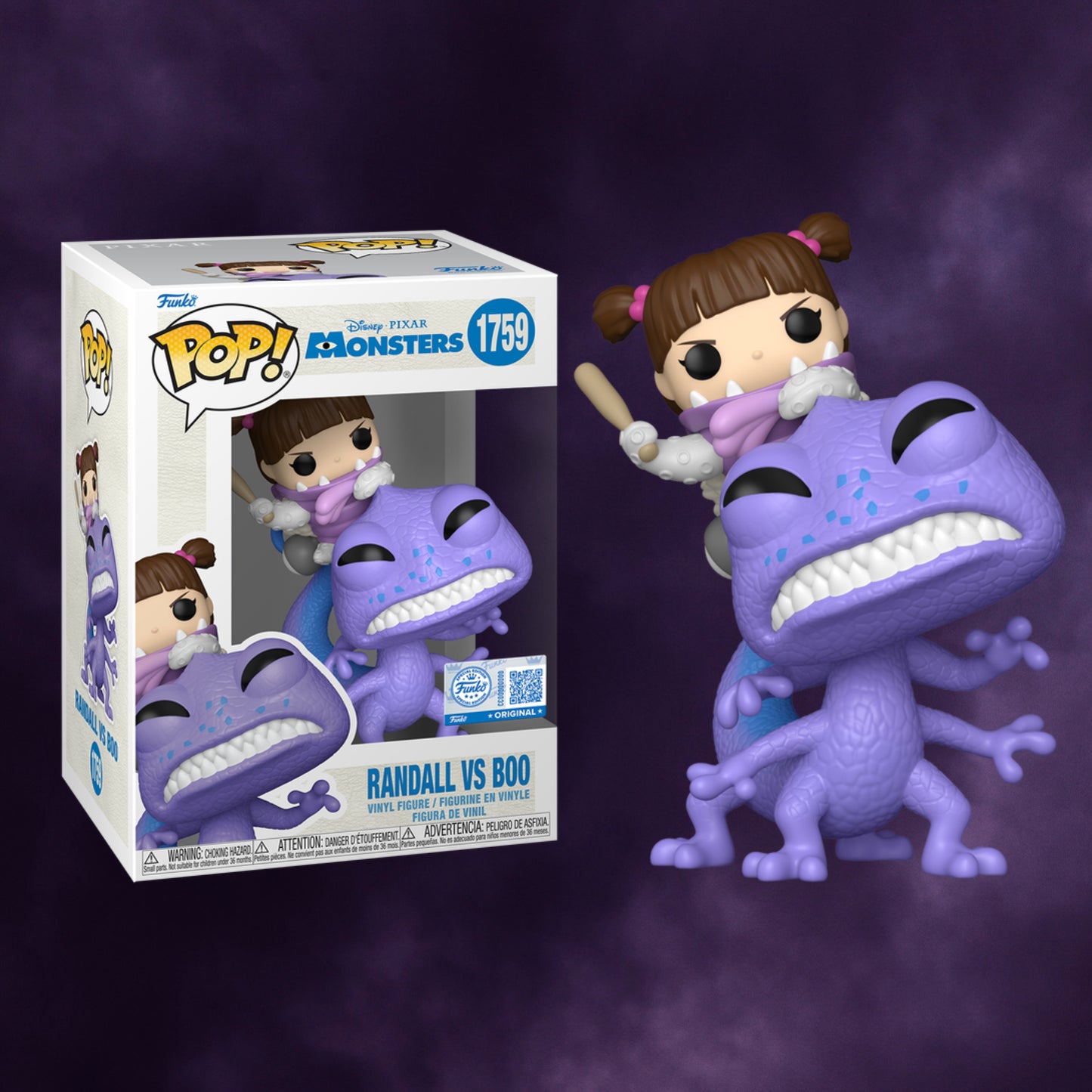 Funko Pop! Monsters Randall vs Boo #1759