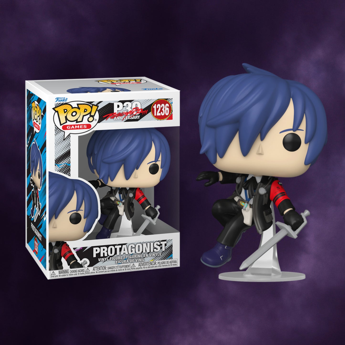 Persona Pop! Male Protagonist (Persona 3) (30th Anniversary)