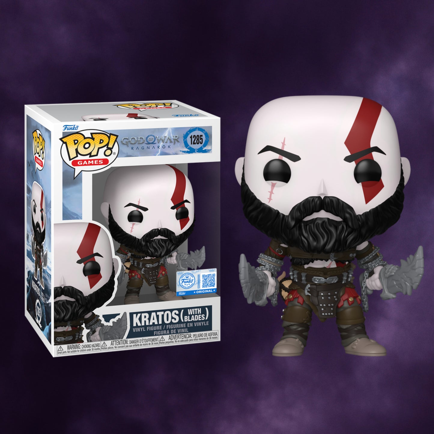 Funko Pop! Games: Kratos with Blades #1285 Exclusive