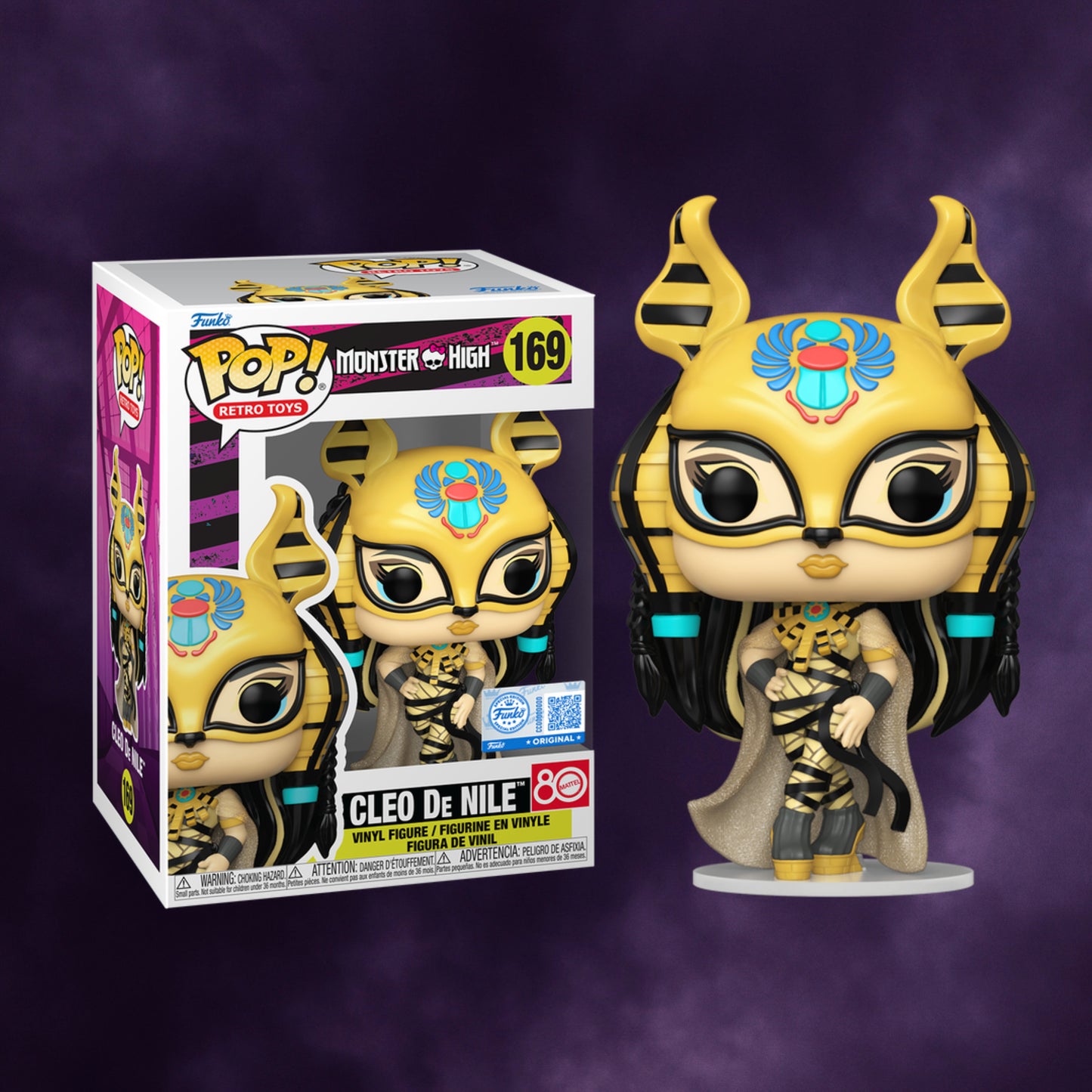 Funko Pop! Retro Toys – Monster High Cleo De Nile Exclusive #169