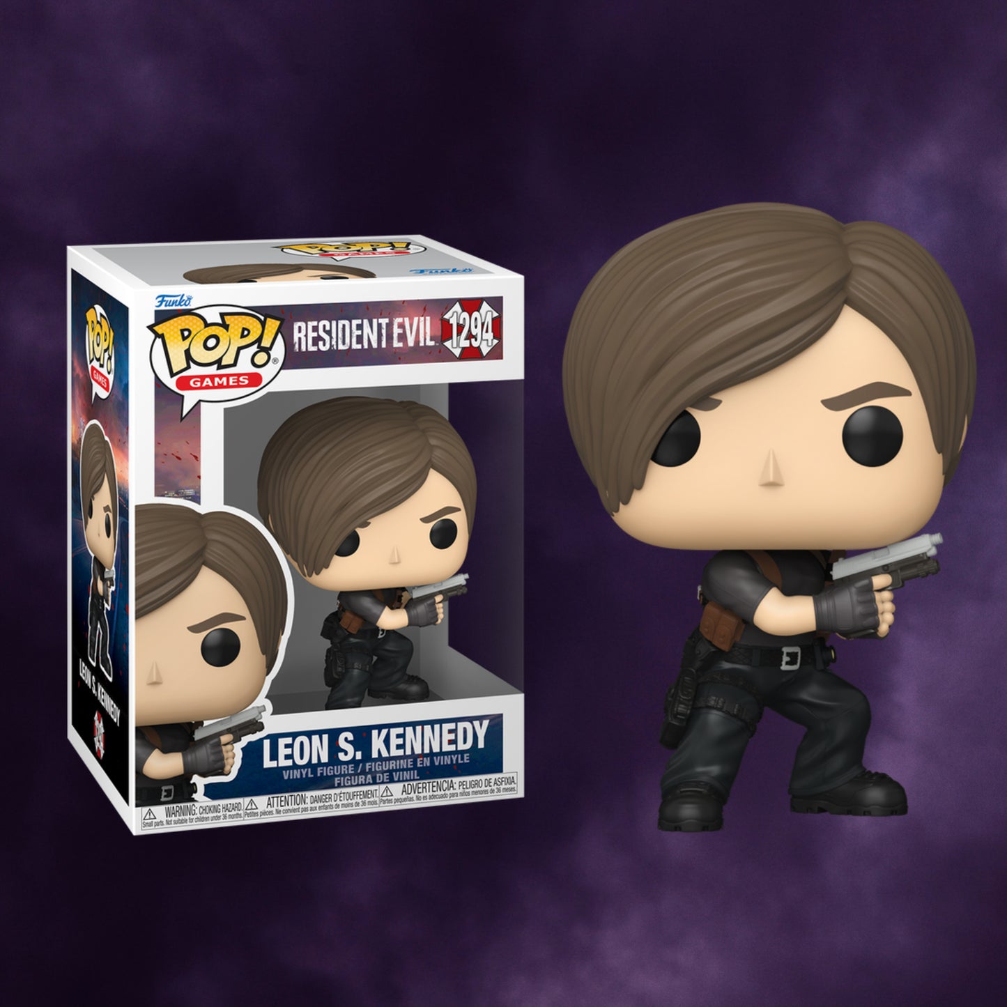 Funko Pop! Resident Evil Leon S. Kennedy #1294
