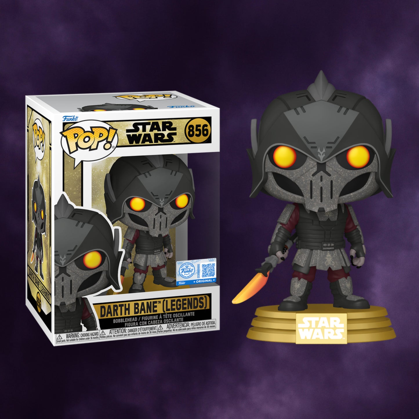 Funko Pop! Darth Bane (Legends) Exclusive #856