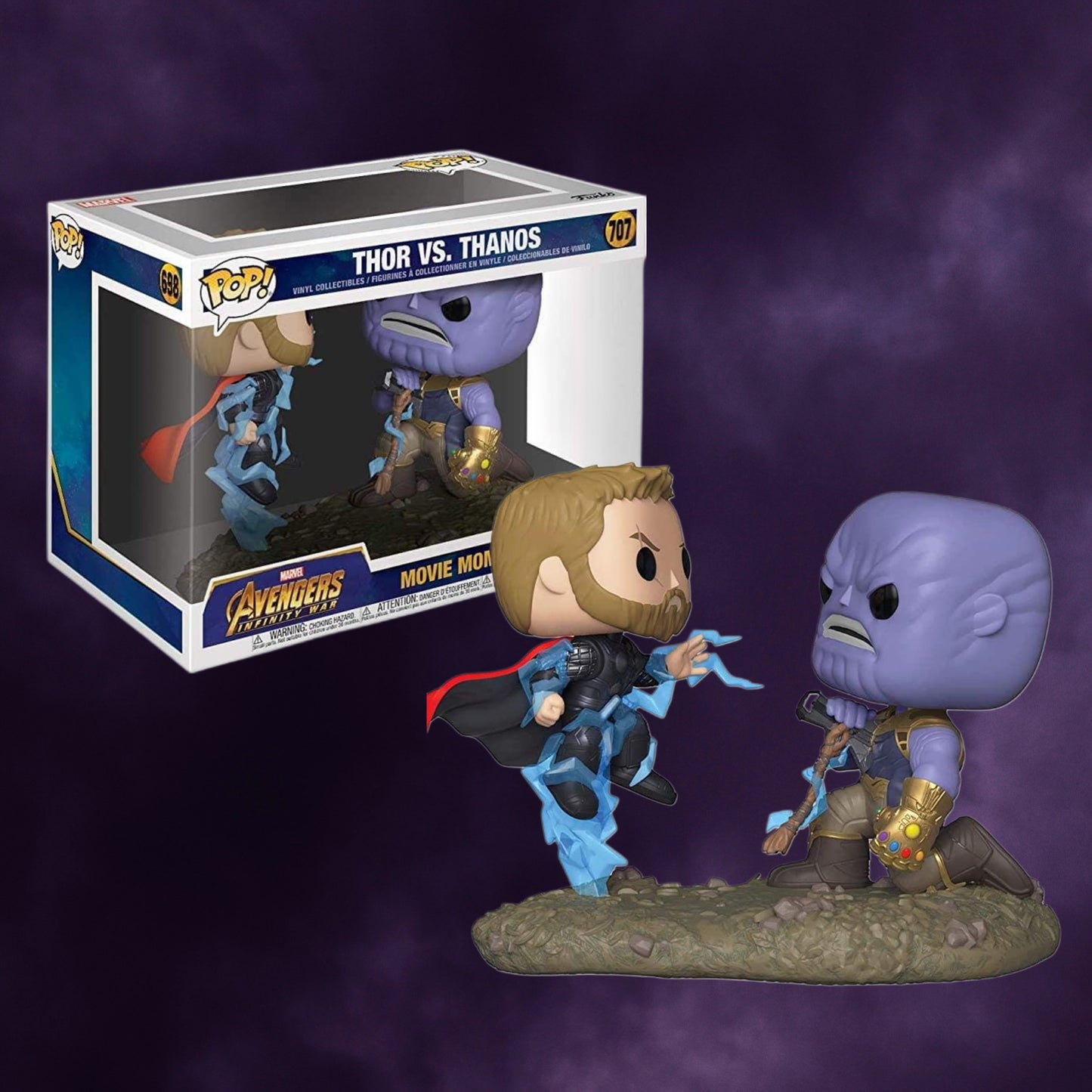 Funko POP! Marvel Movie Moments: Thor vs. Thanos #707