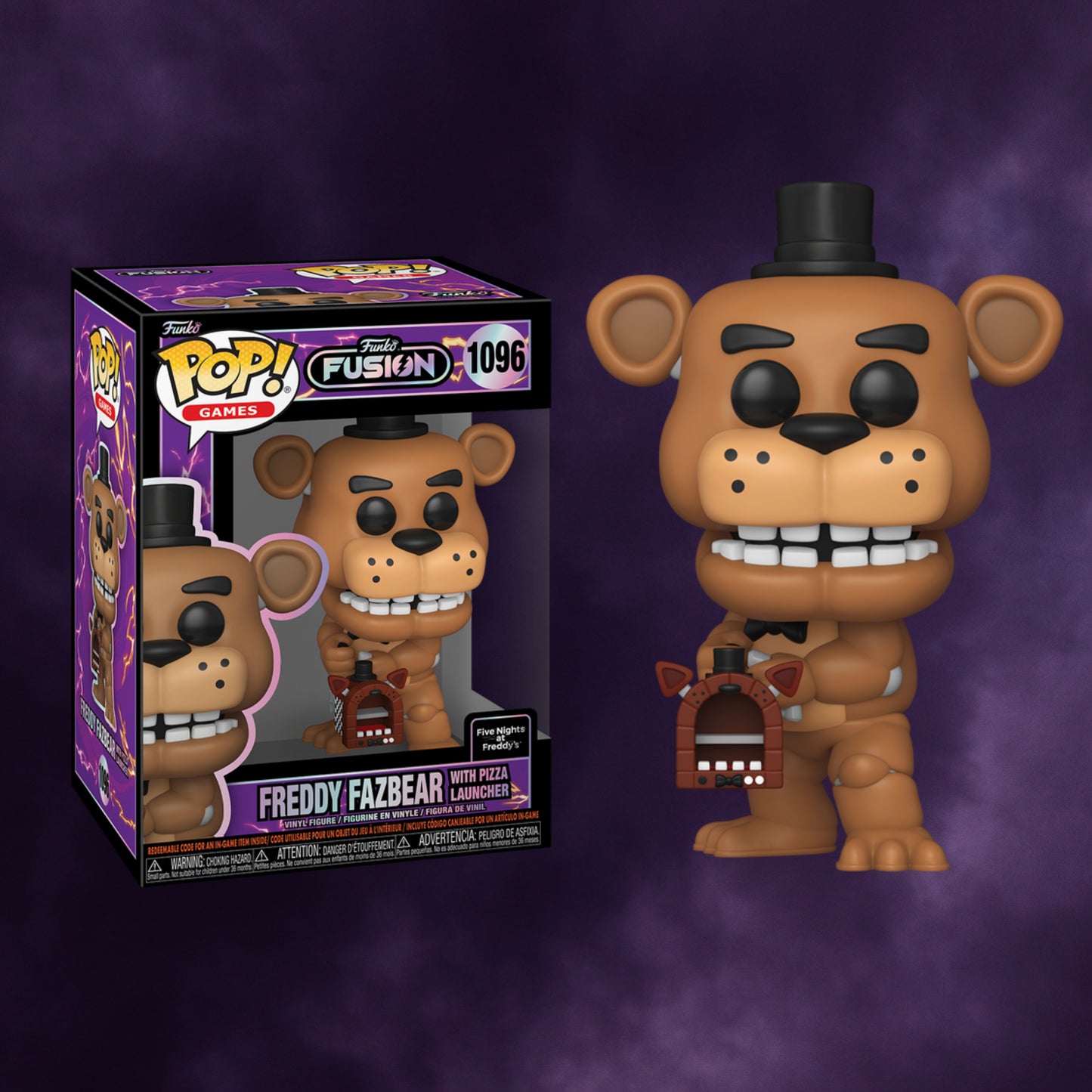 Funko POP! Games: Freddy Fazbear with Pizza Launcher #1096