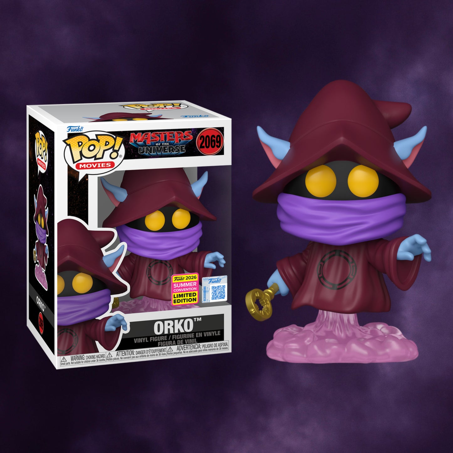 Masters of the Universe Pop! Movies Orko Summer Convention Limited Edition #2069