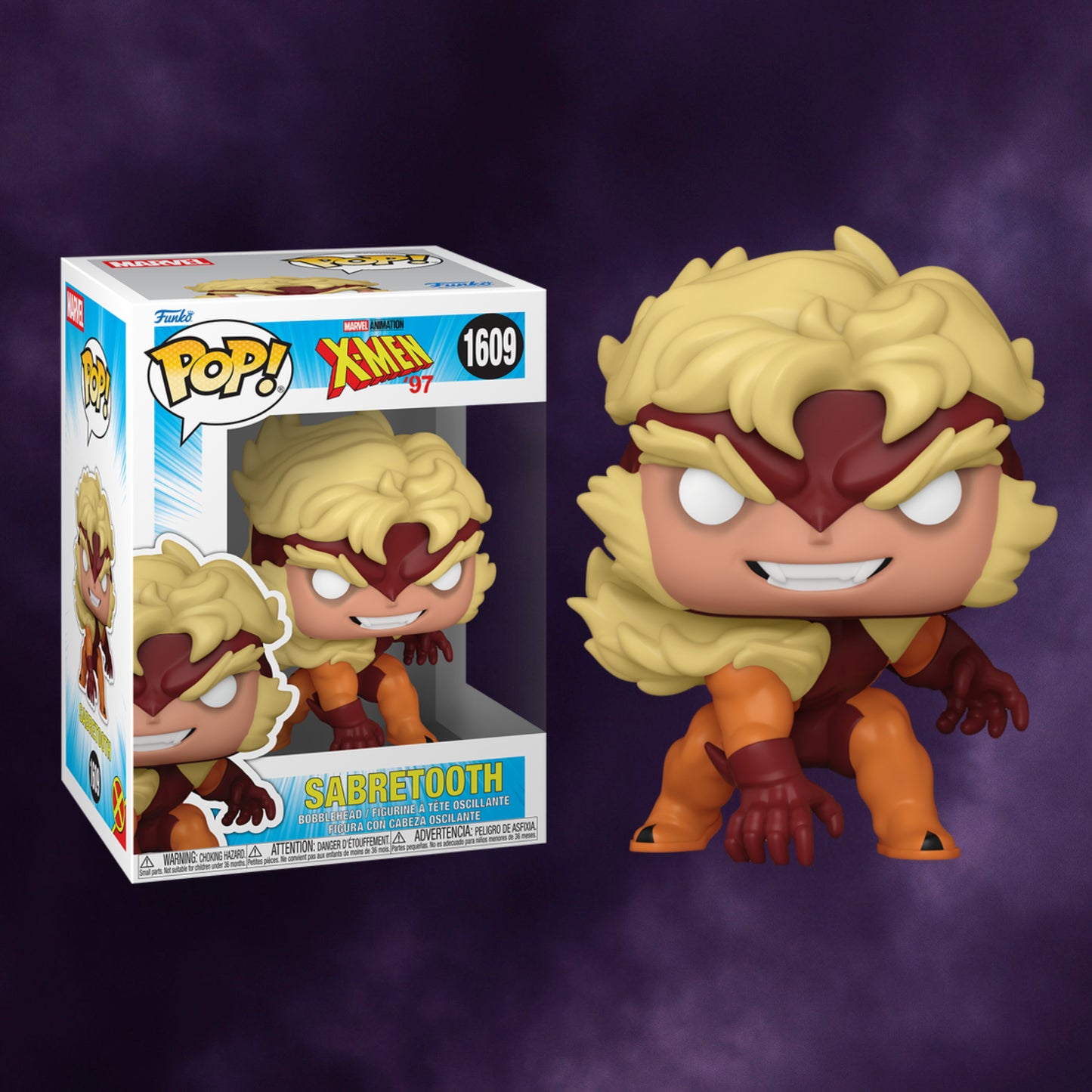 Marvel X-Men ’97 Funko Pop! Sabretooth #1609