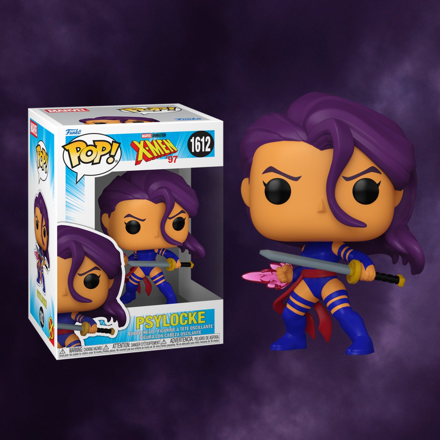 Marvel X-Men ’97 Funko Pop! Psylocke #1612