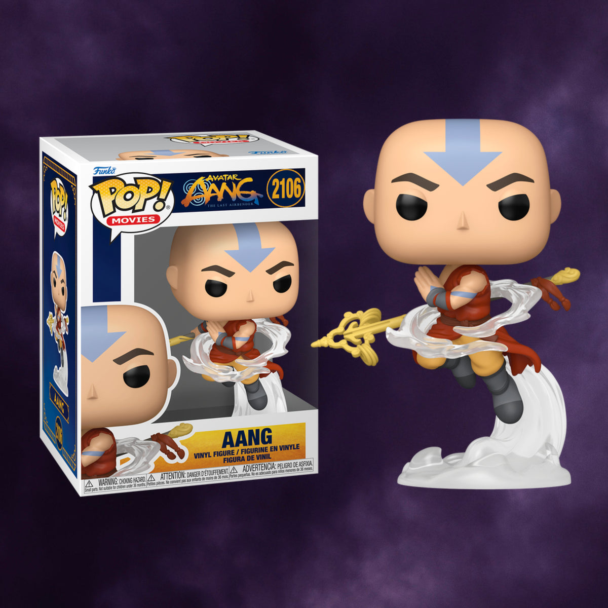 Avatar: The Last Airbender Pop! Movies Aang #2106