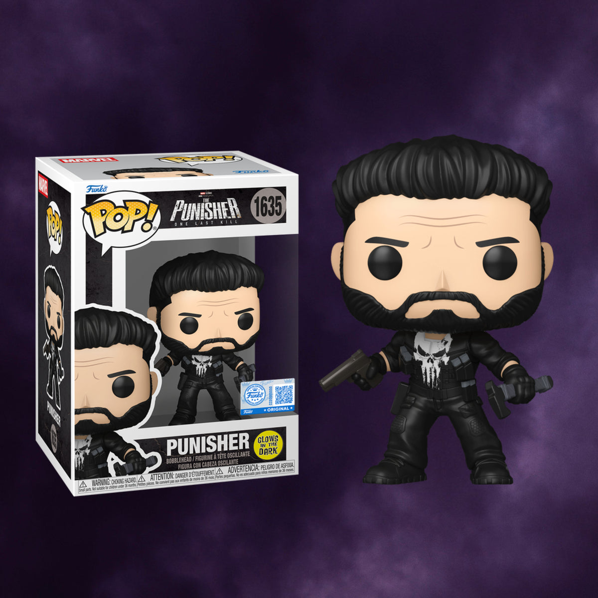 The Punisher: One Last Kill Pop! Punisher Glow in the Dark #1635