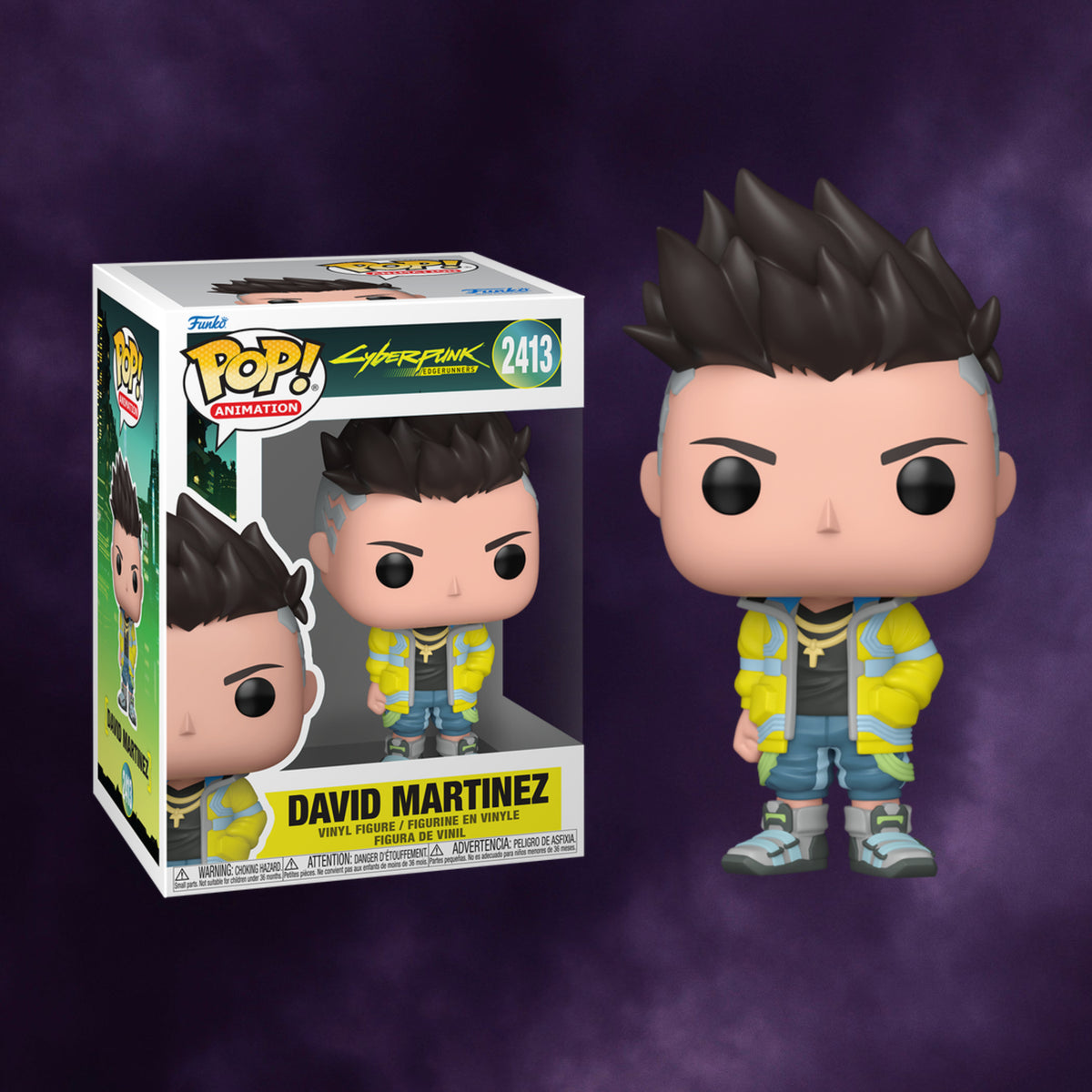 Funko Pop! Animation – Cyberpunk: Edgerunners David Martinez #2413