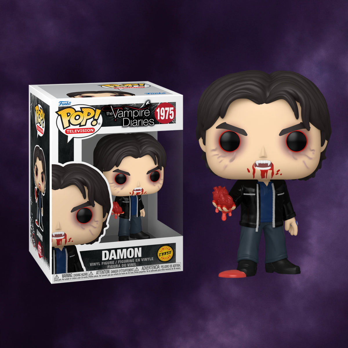 The Vampire Diaries Pop! Television Damon Salvatore Chase #1975