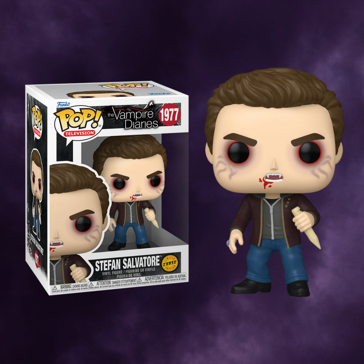 The Vampire Diaries Pop! Television Stefan Salvatore Chase #1977