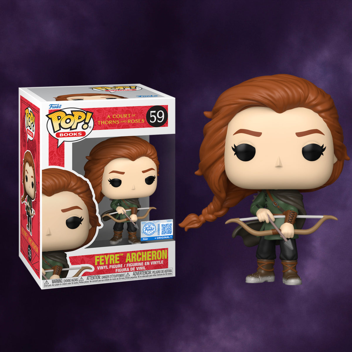 A Court of Thorns and Roses Pop! Books Feyre Archeron Exclusive #59