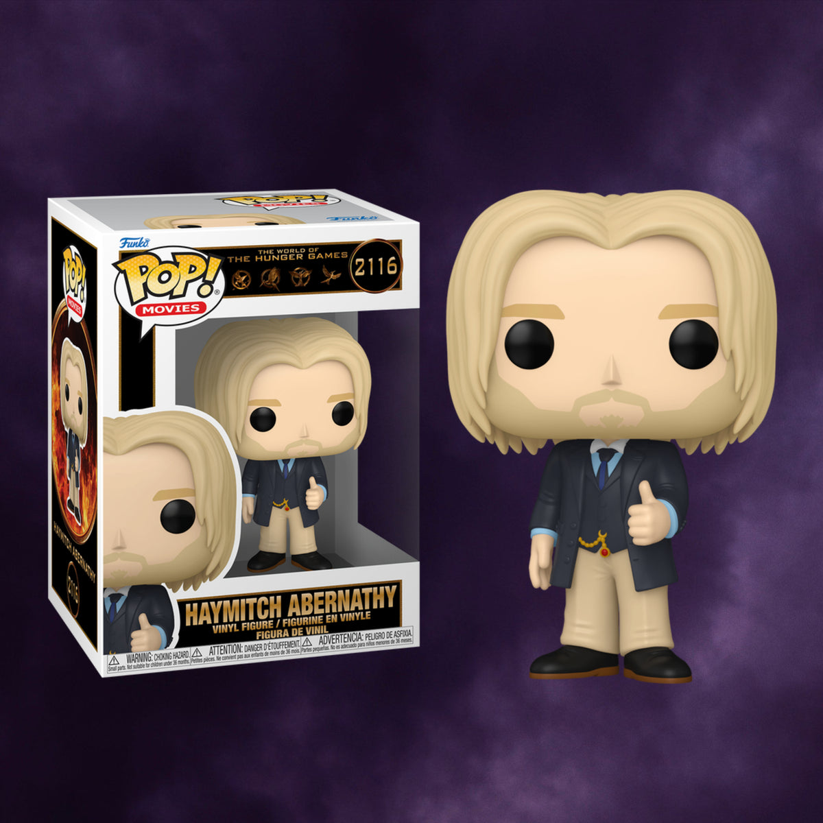 The Hunger Games Pop! Movies Haymitch Abernathy #2116