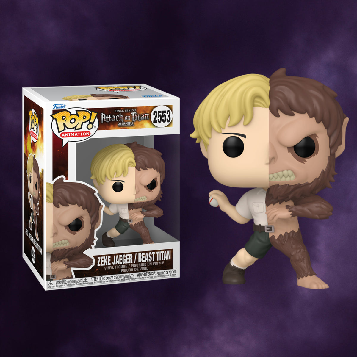 Attack on Titan Pop! Animation Zeke Jaeger / Beast Titan #2553