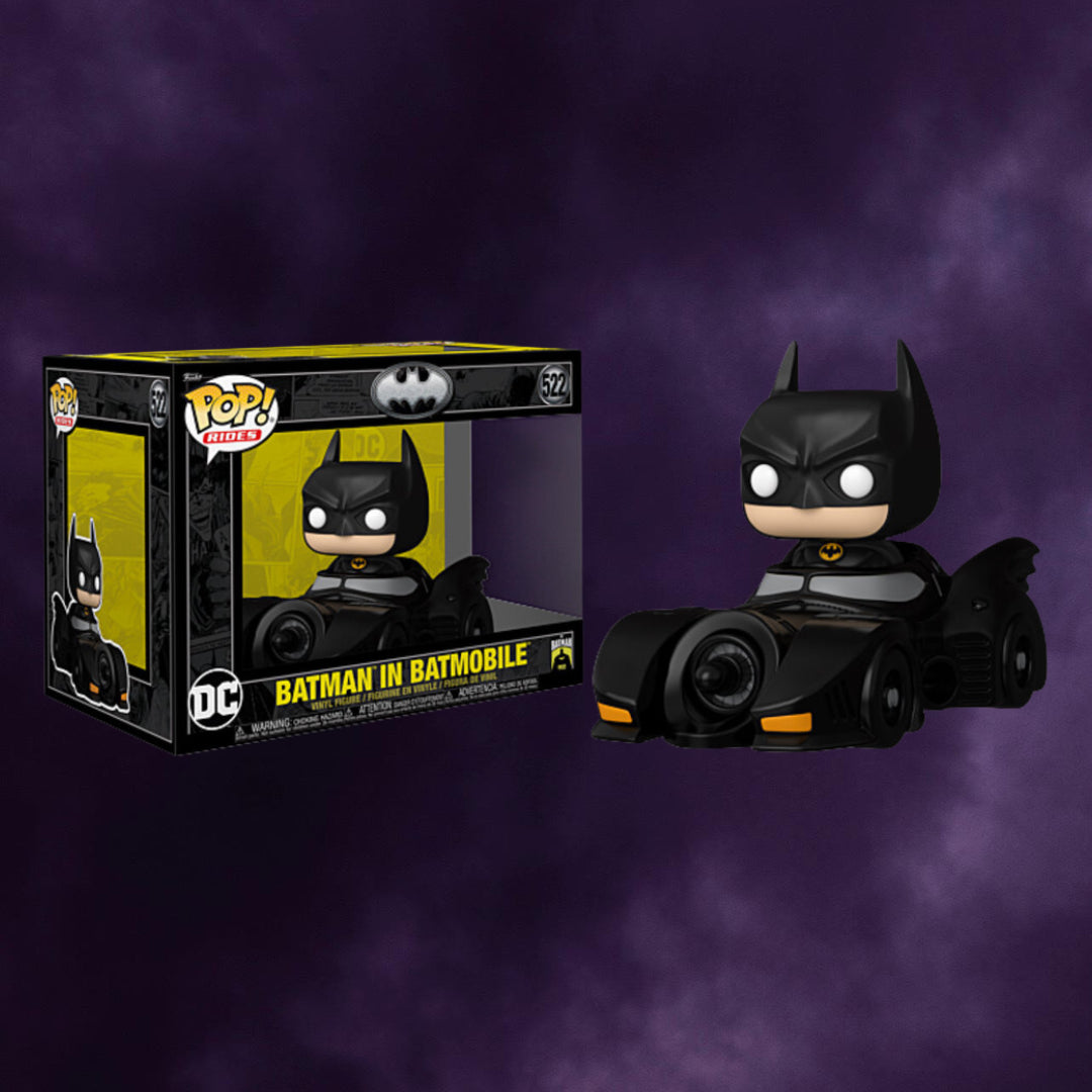 Batman – Batman in Batmobile (1989) 85th Anniversary Funko Pop! #522