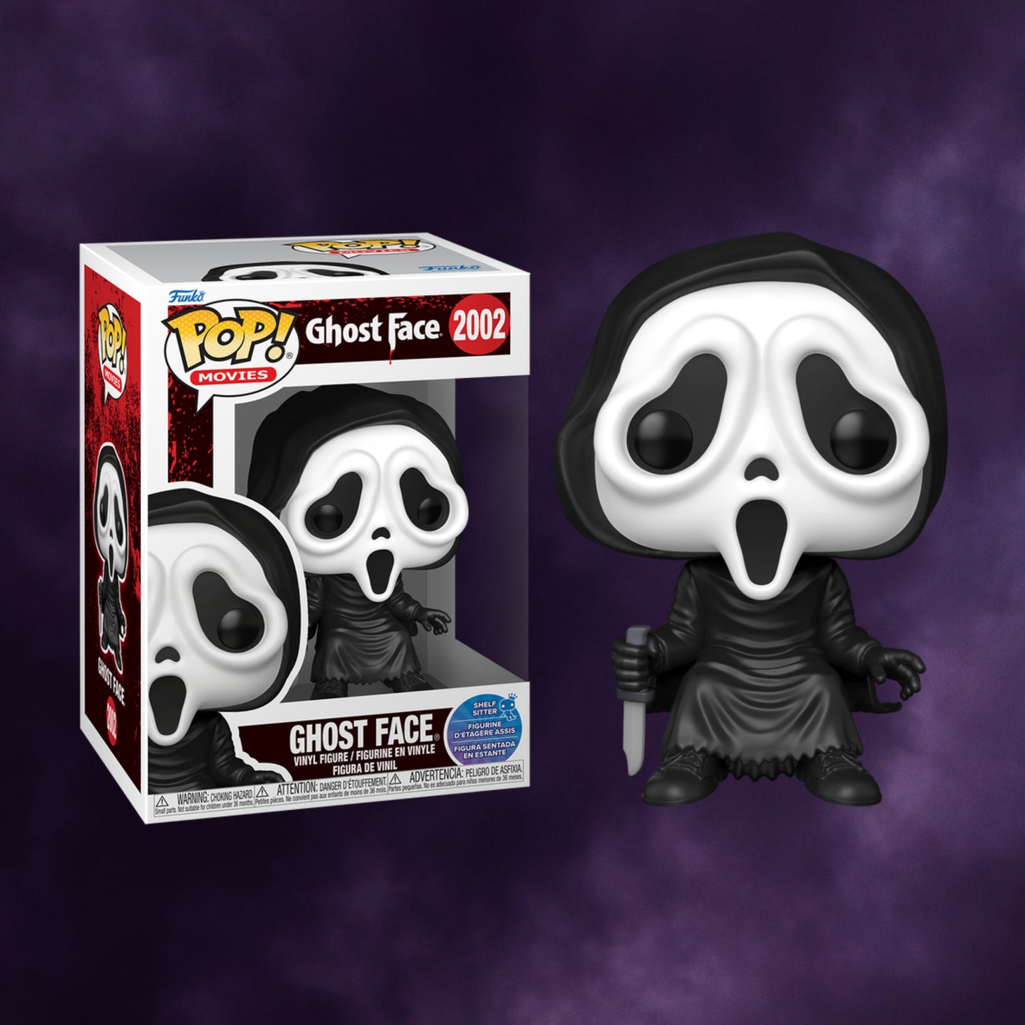 Funko Pop! Movies – Ghost Face #2002 (Shelf Sitter)