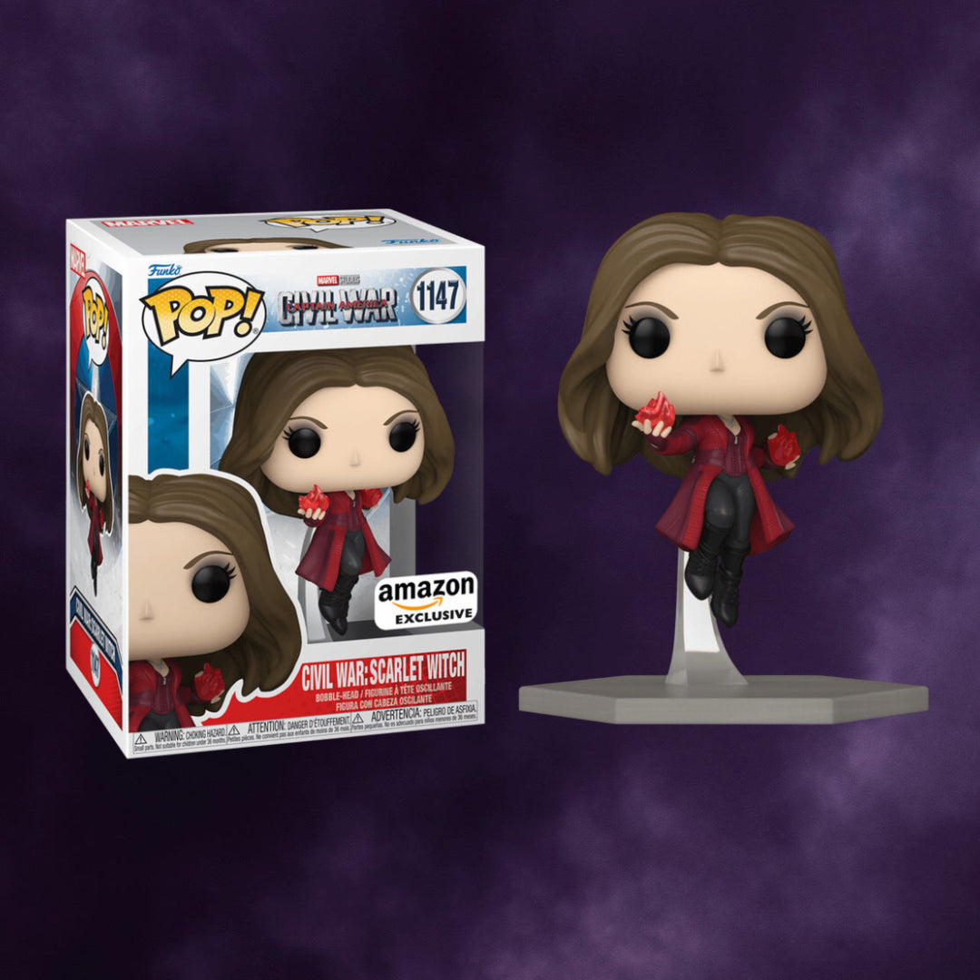Marvel Scarlet Witch – Captain America: Civil War Funko Pop! #1147