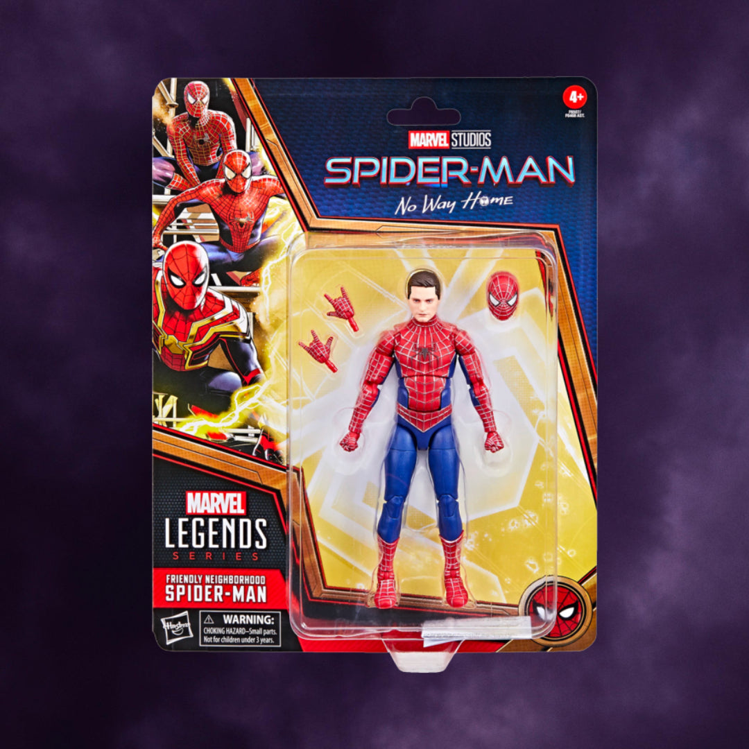 Spider-Man: No Way Home Marvel Legends Spider-Man (Friendly Neighborhood) Action Figure